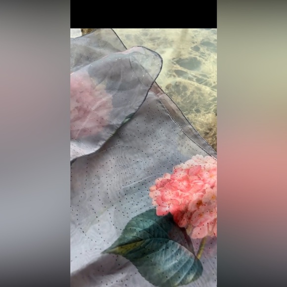 Pure Organza Scarf - Picture 3 of 4